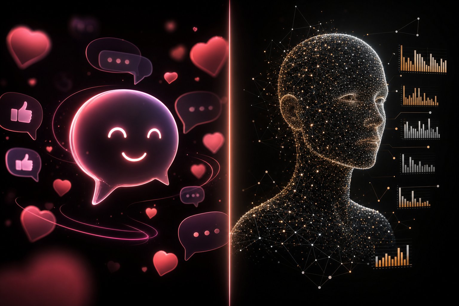 Meta AI Personas vs. Digital Twins: Engagement-optimierter Chat-Begleiter versus datenbasierter Digital Twin