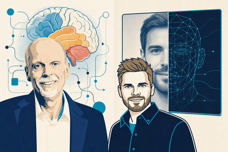 Hans-Georg Häusel vs. Jonathan Mall - illustrierter Keynote-Speaker-Vergleich