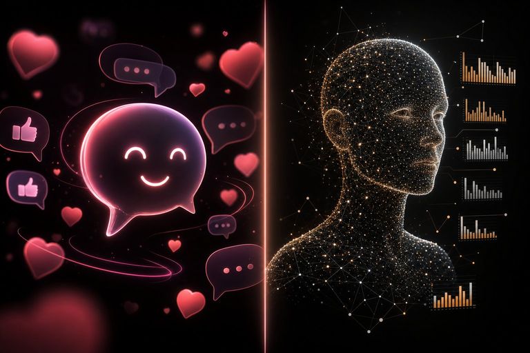 Meta AI Personas vs. Digital Twins: Engagement-optimierter Chat-Begleiter versus datenbasierter Digital Twin