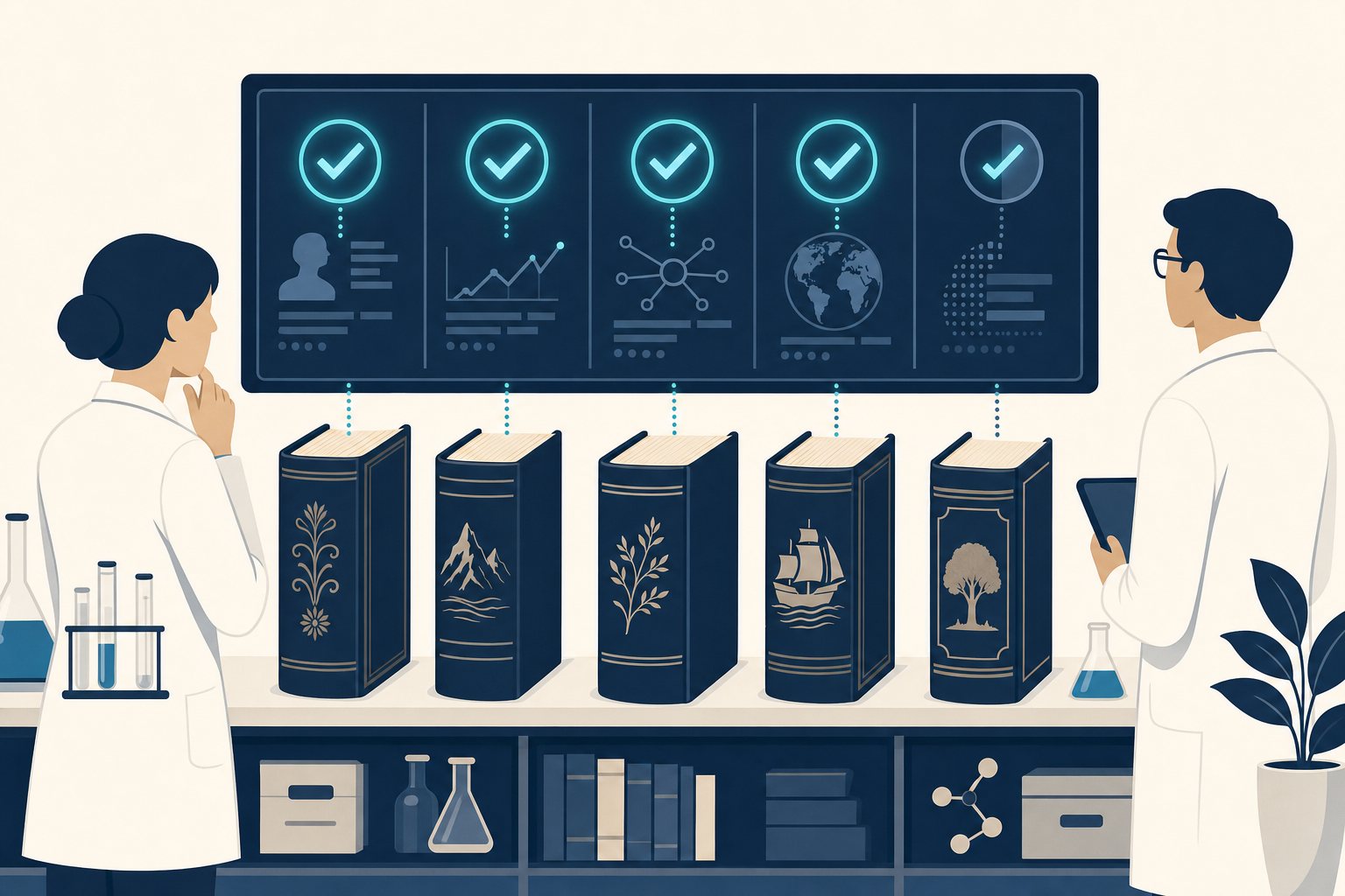 Stylized rendering: five classics re-tested with digital twins: four confirmed, one half-testable
