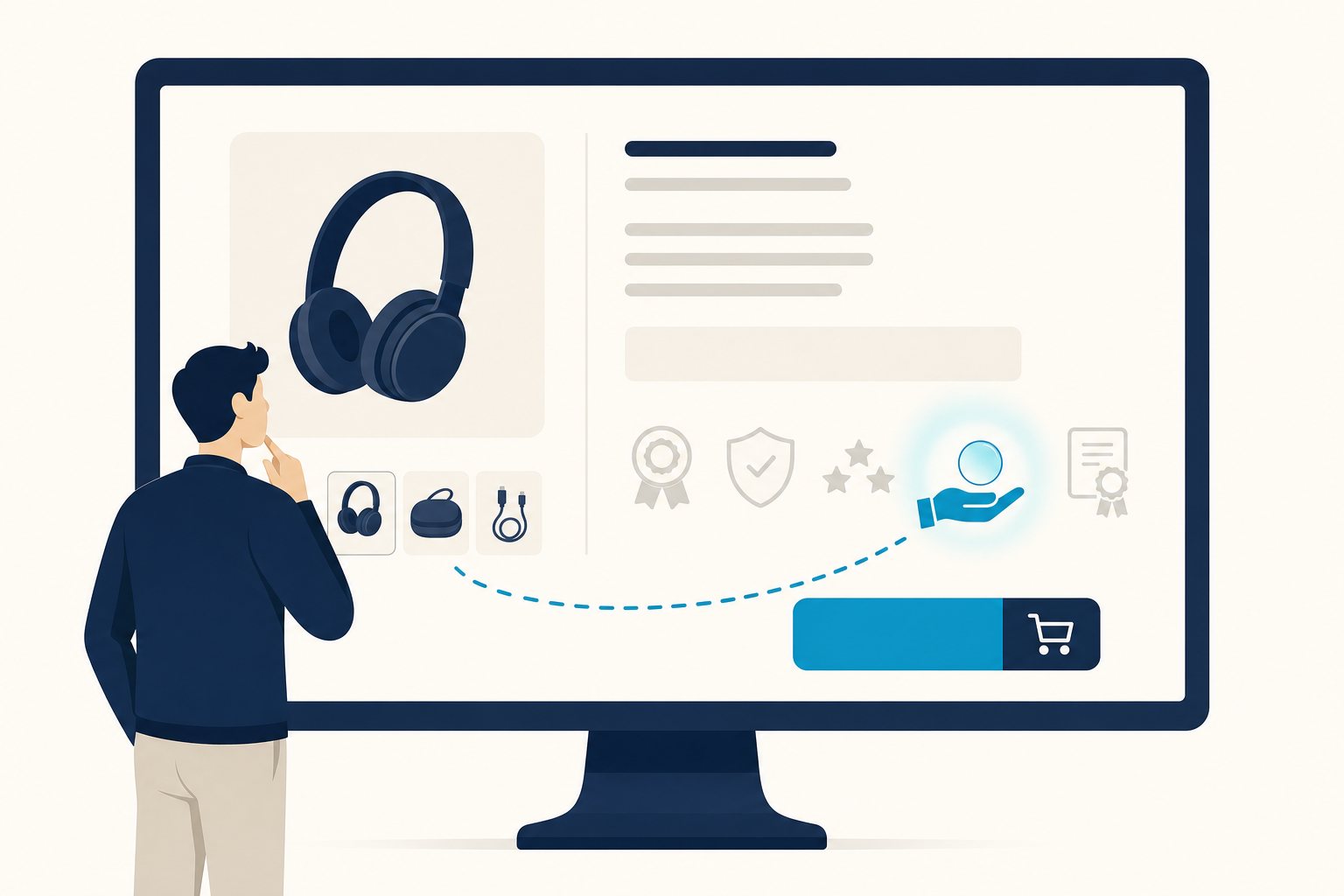Trust signals in online shops: cost transparency wins